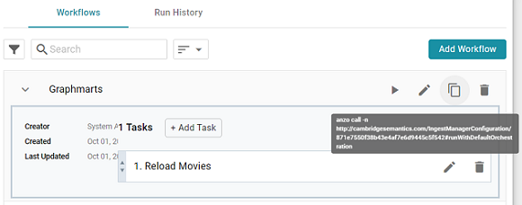 Running a Workflow