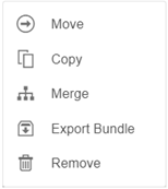 Workbooks Toolbar and Context Menu