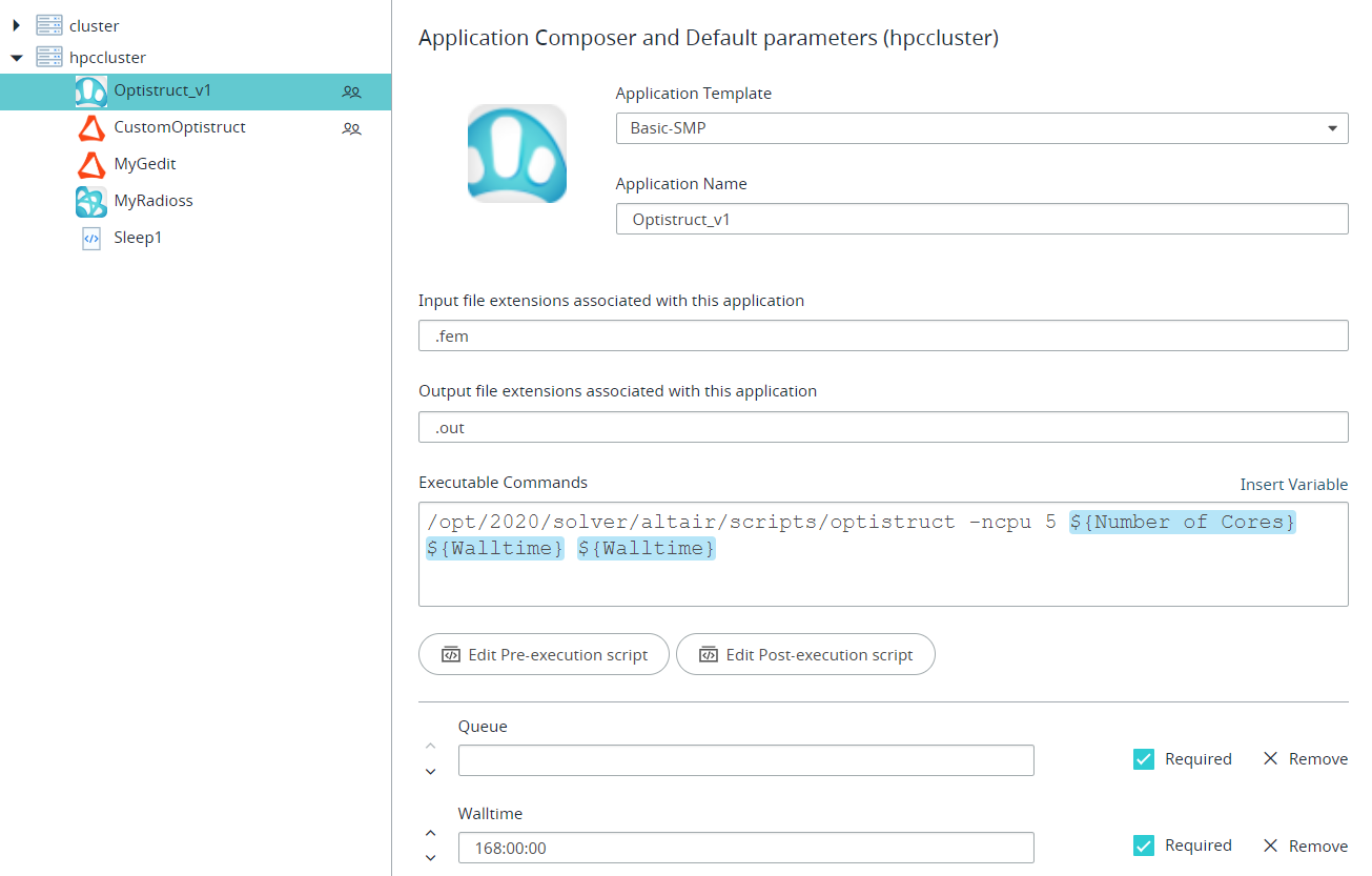 Review Shared Application Definition