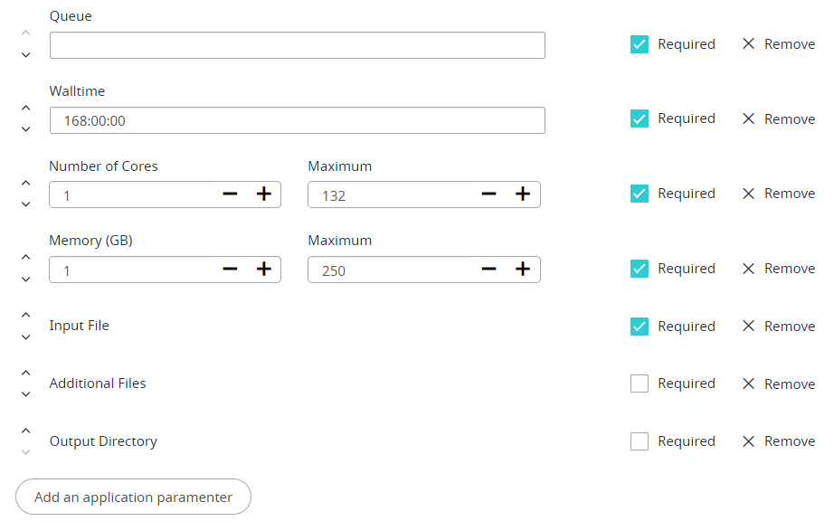 Variable Parameters
