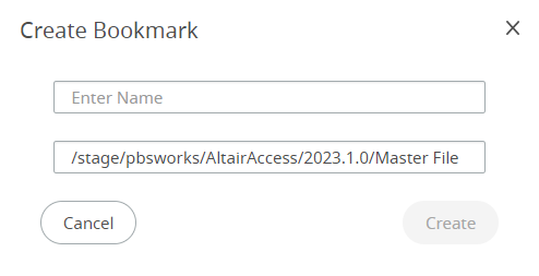 Create Bookmark