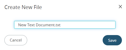Create New File