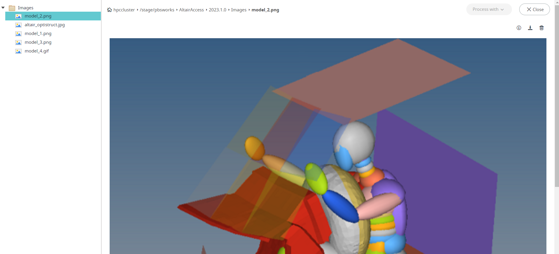 Opened Image File