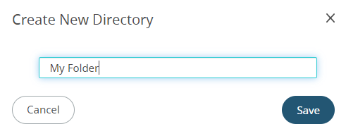 Create New Directory
