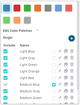 General Colors and Shared Single Configuration
