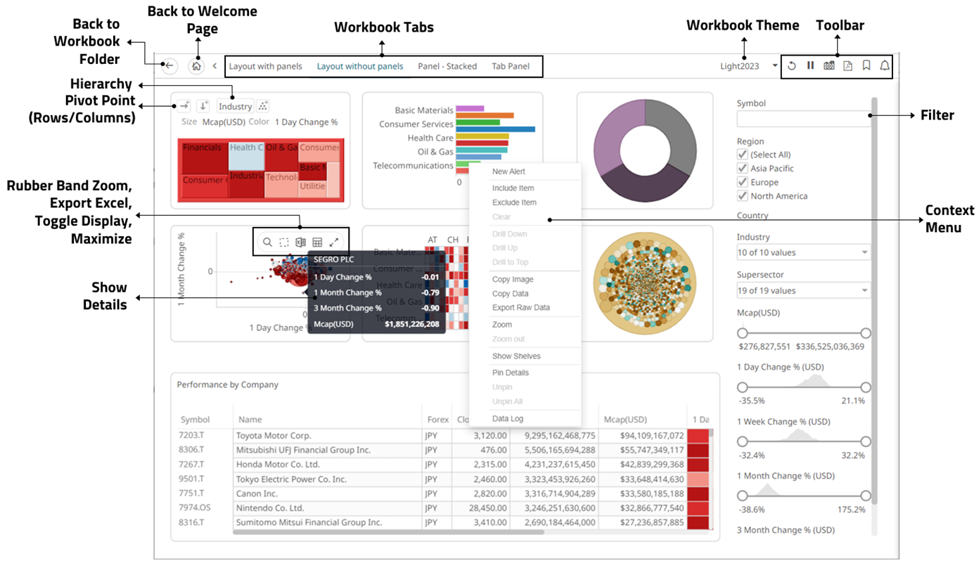 Workbook Elements