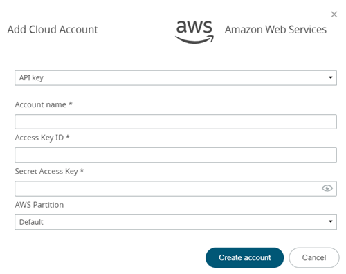 Add AWS Cloud Account