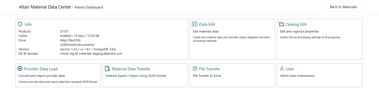 AMDC - Admin Dashboard