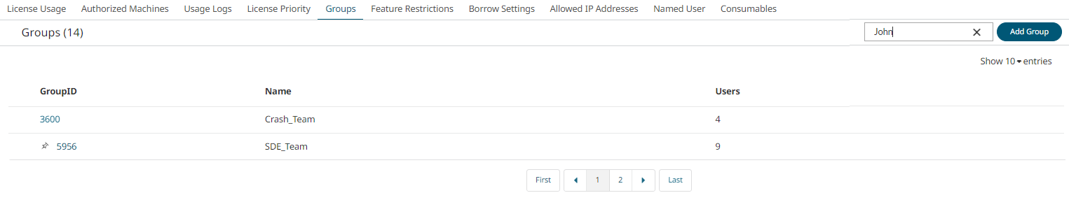 Search for a User