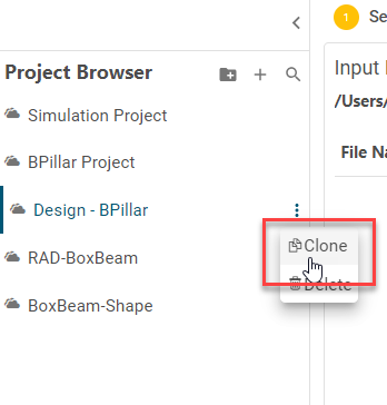 Clone a Project